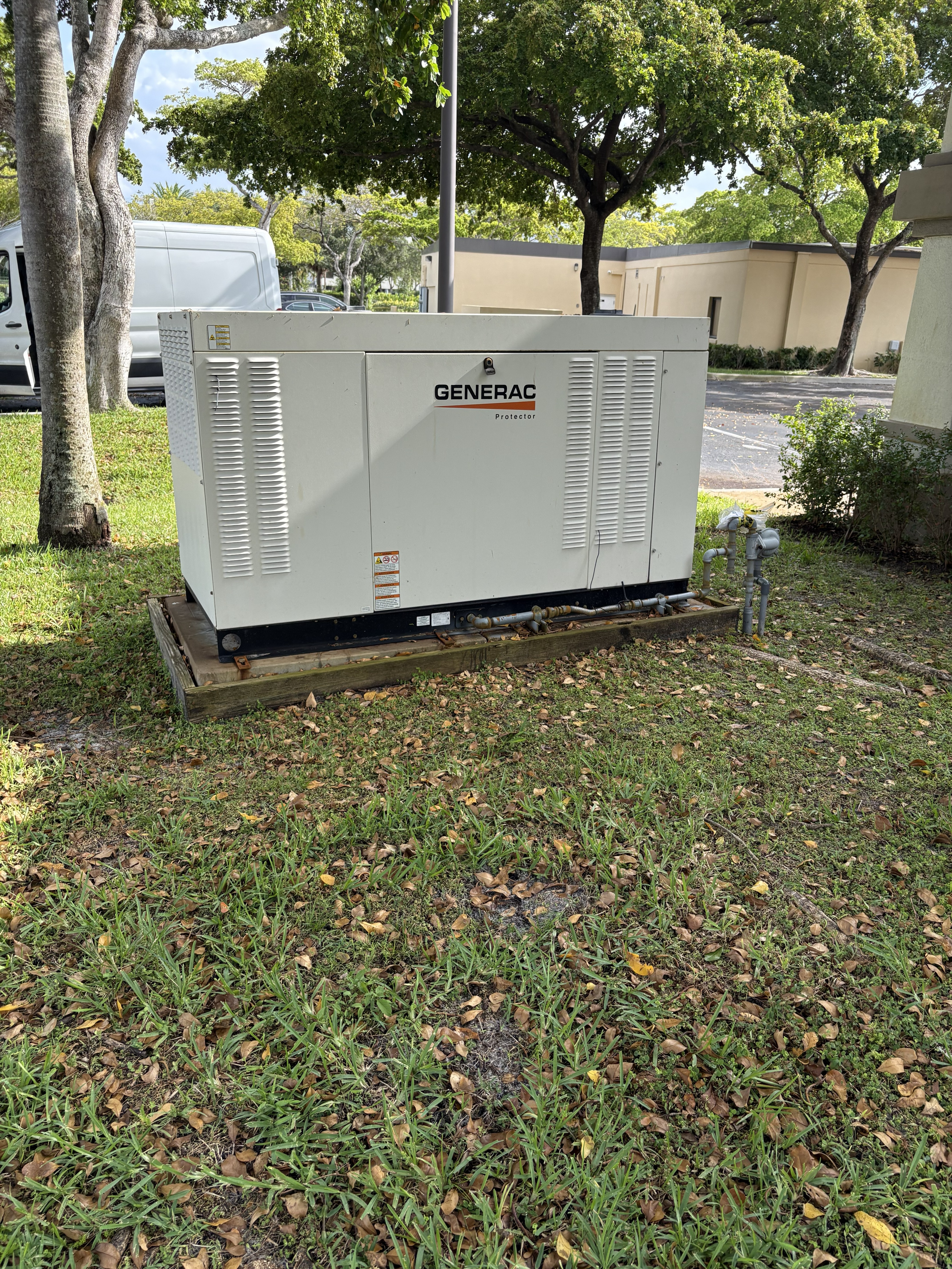 Generac standby generator installation
